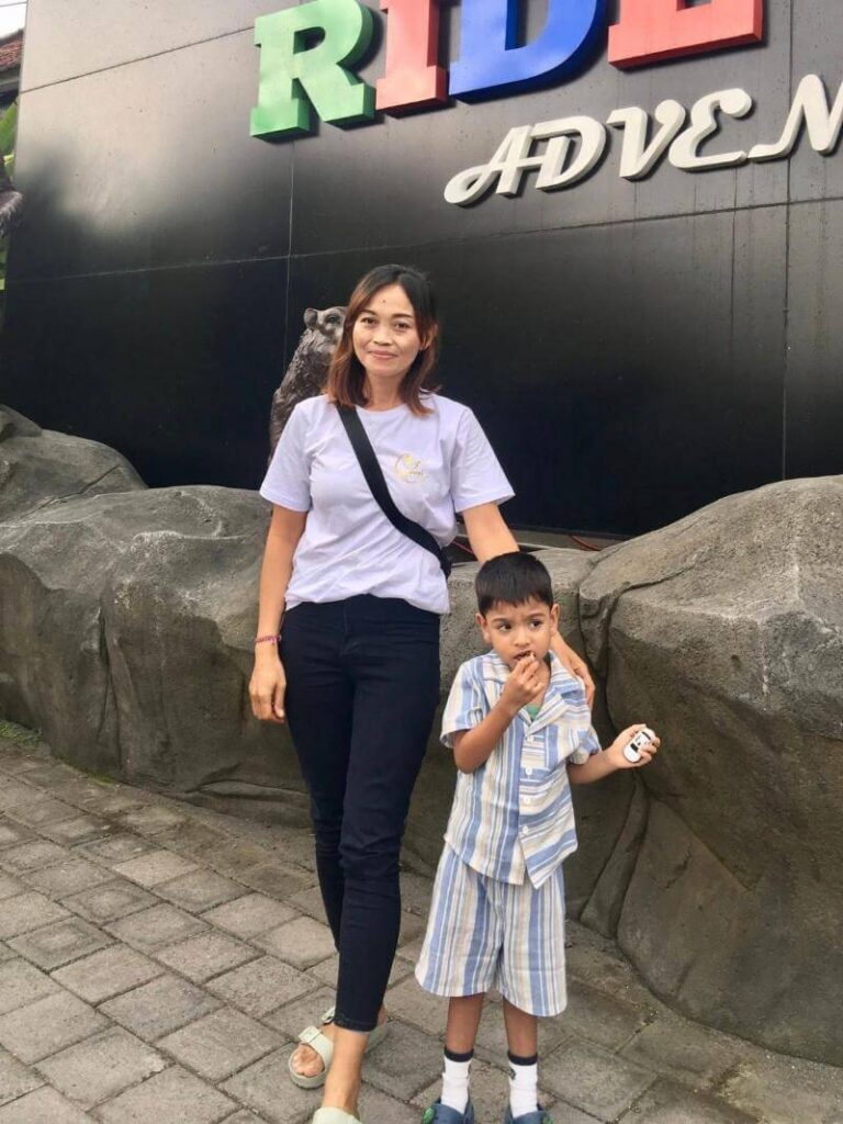 nanny in bali