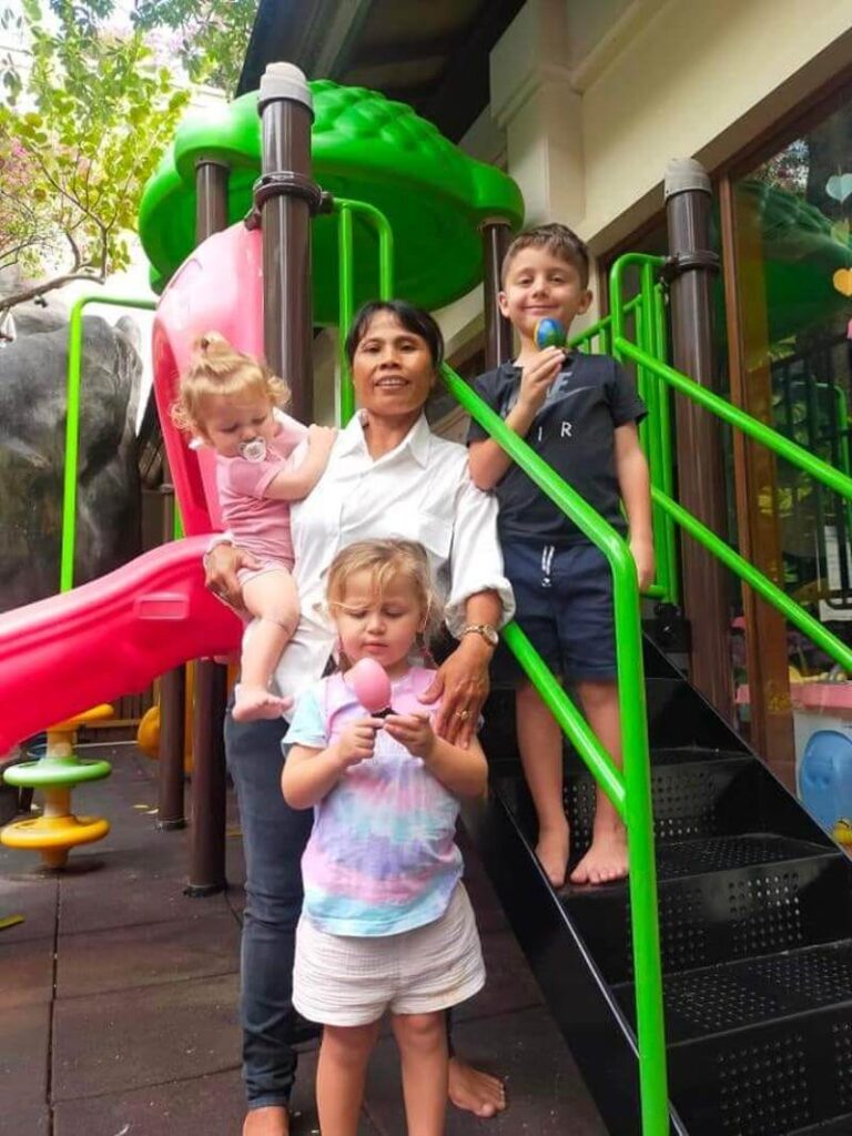 nanny in bali