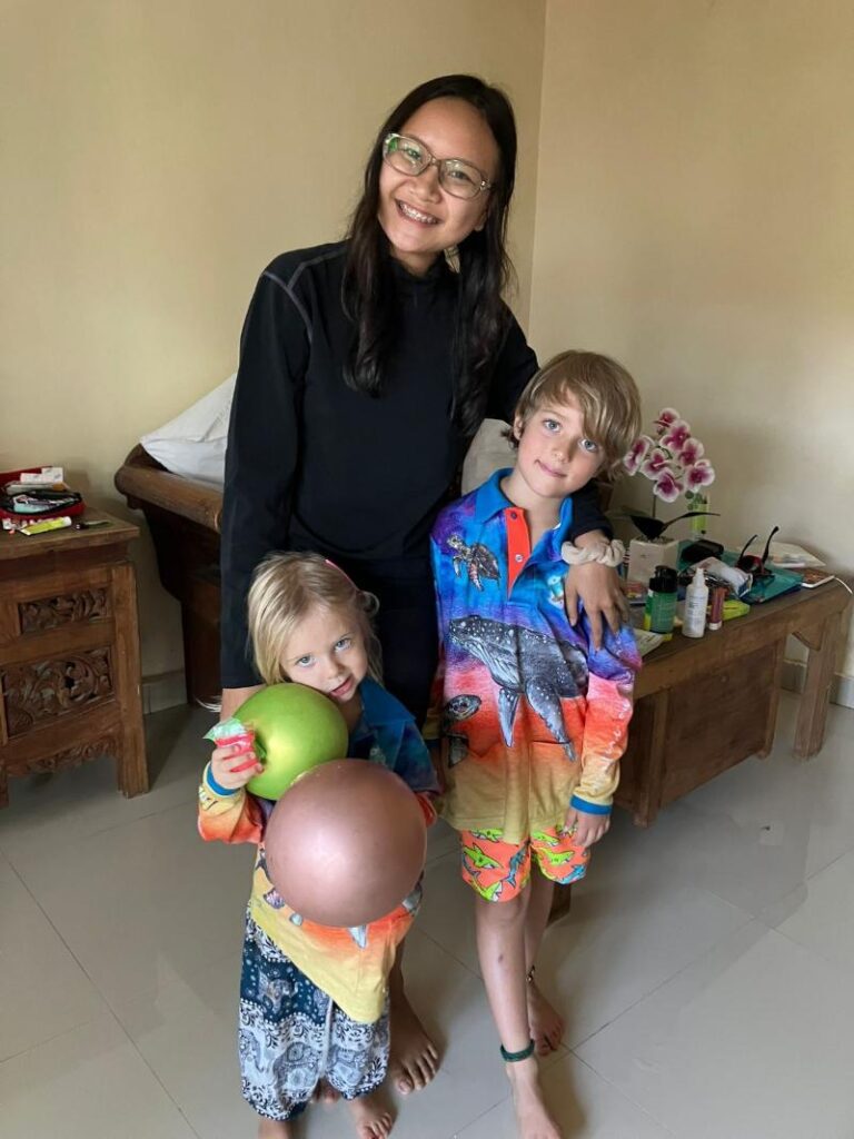 nanny in bali
