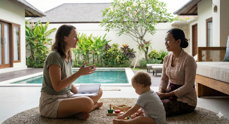 nanny in bali