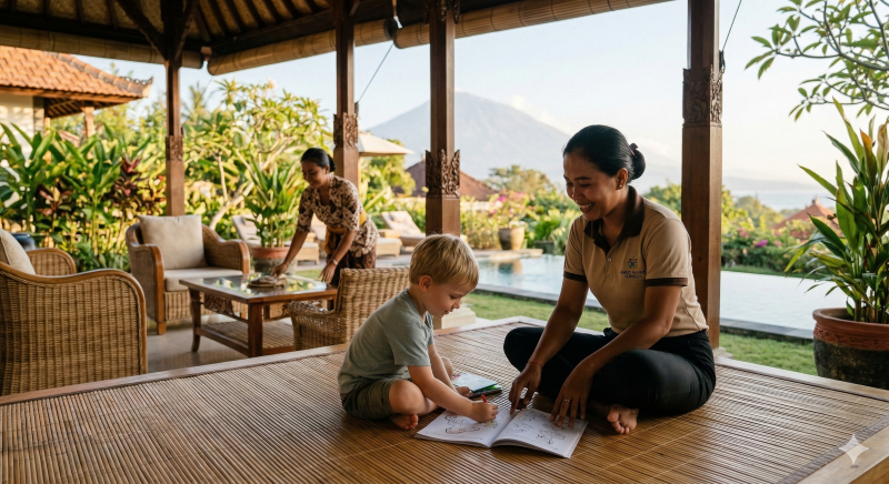 nanny in bali